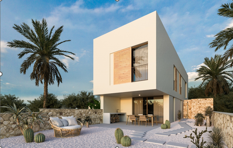 Villa exterior in Porto Santo